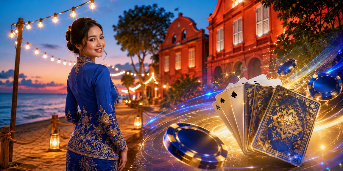 Remaja Melaka bermain Teen Patti dengan gaya tradisional